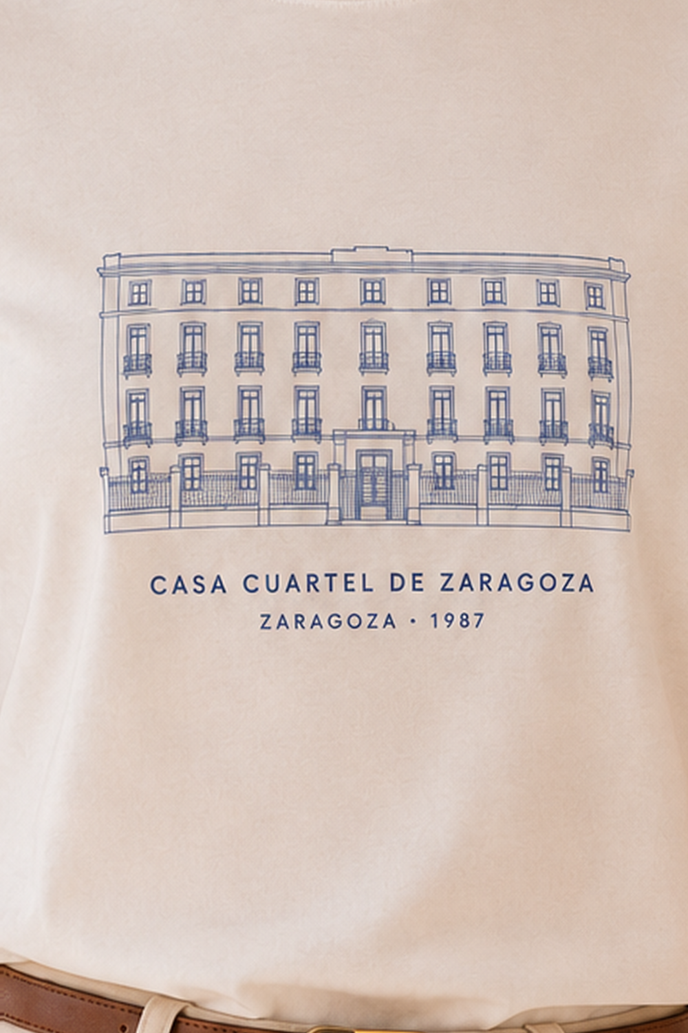 Camiseta Guardia Civil Casa Cuartel de Zaragoza – 1987 - imagen 2