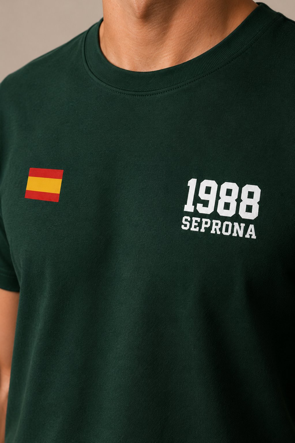 Camiseta SEPRONA Guardia Civil 1988 – Verde Botella - imagen 2