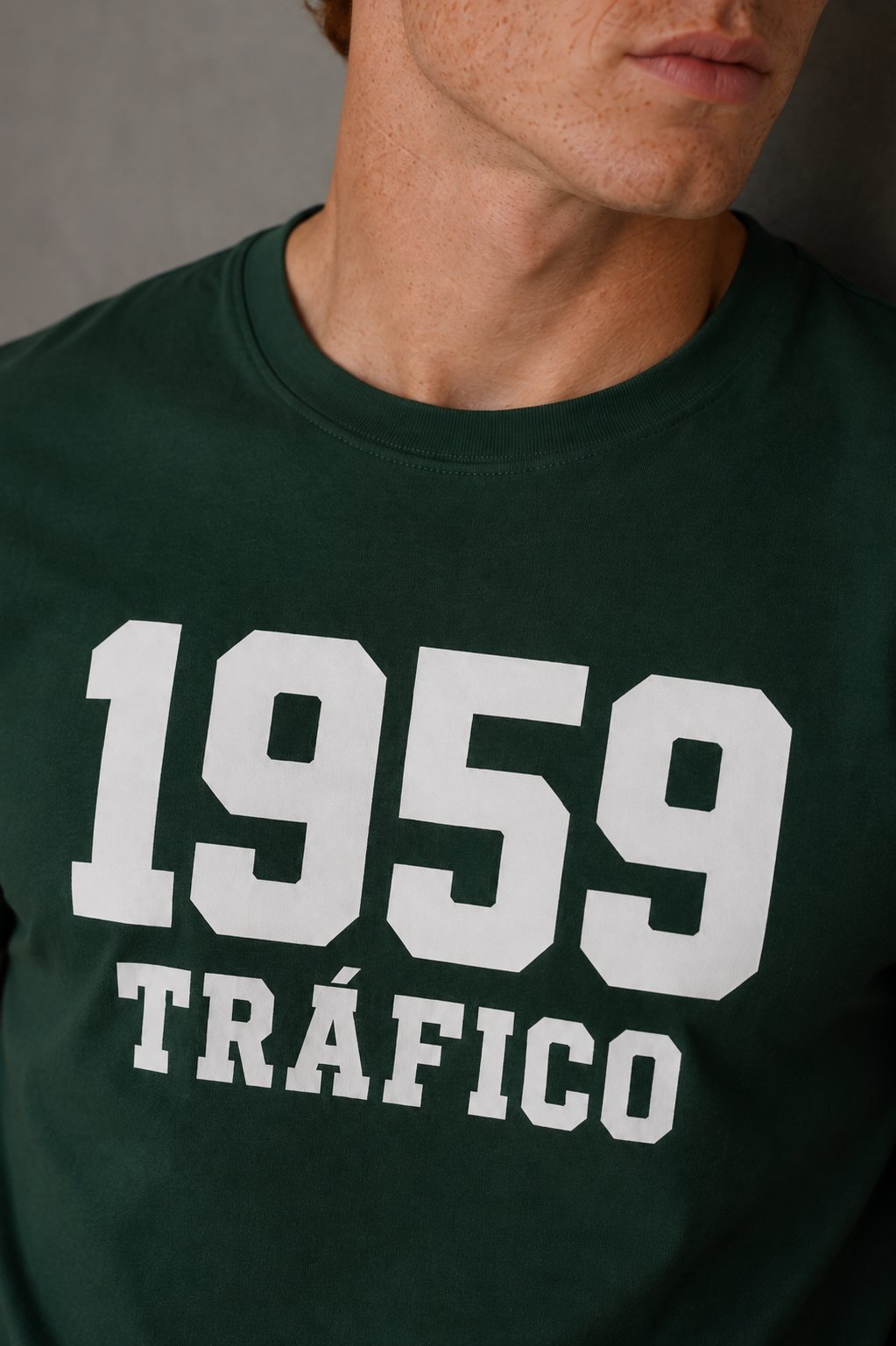 Camiseta Guardia Civil Tráfico 1959 – Verde Botella - imagen 2