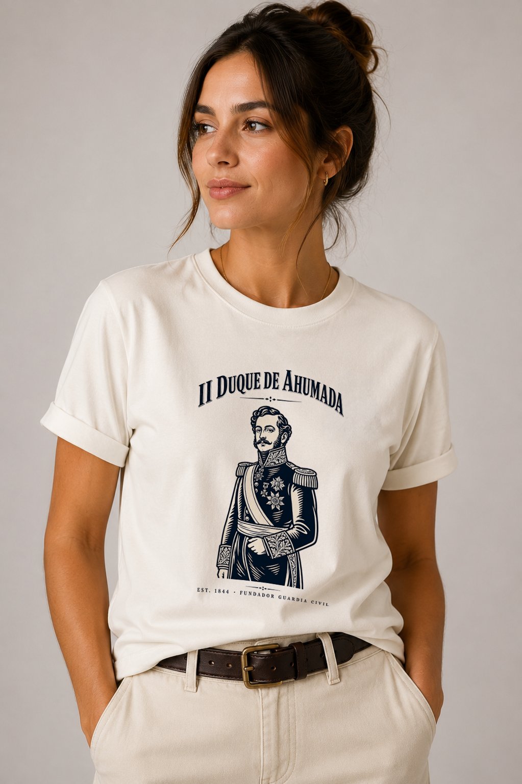 Camiseta Guardia Civil Duque de Ahumada 1844 – Fundador - imagen 1