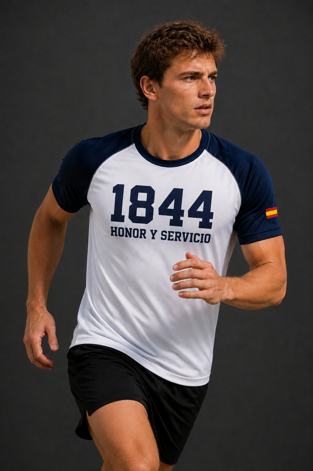Camiseta Técnica Deportiva Guardia Civil 1844 Bicolor - imagen 1
