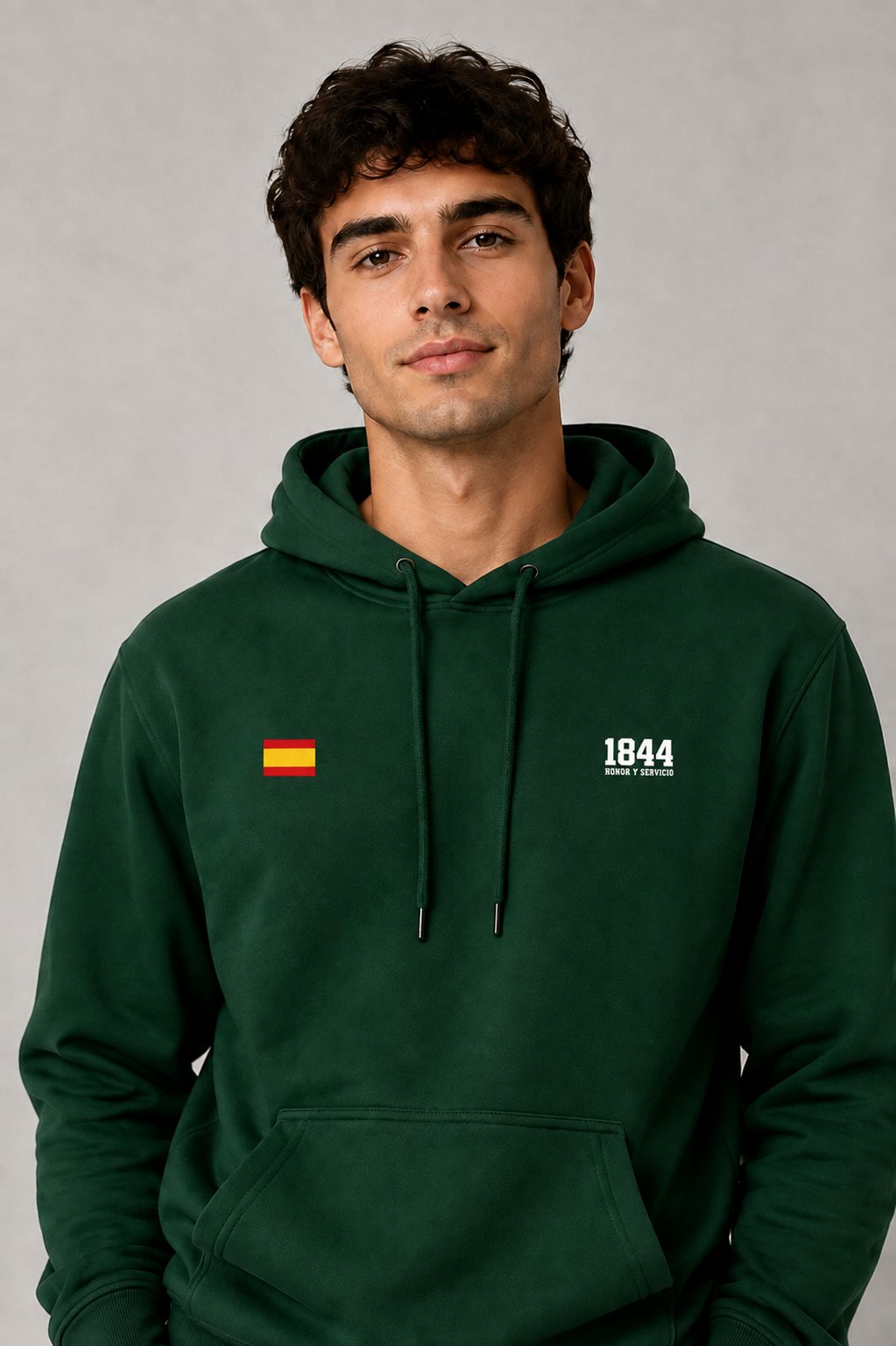 Sudadera Guardia Civil 1844 Honor y Servicio con Capucha - imagen 1