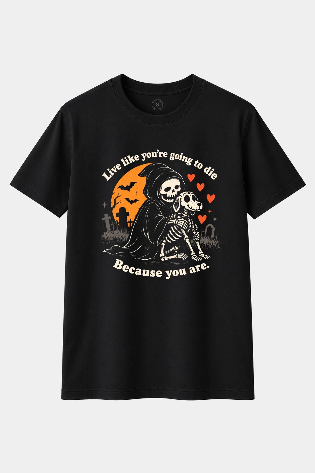 Camiseta Death Loves Dogs – Halloween Social Club - imagen 1
