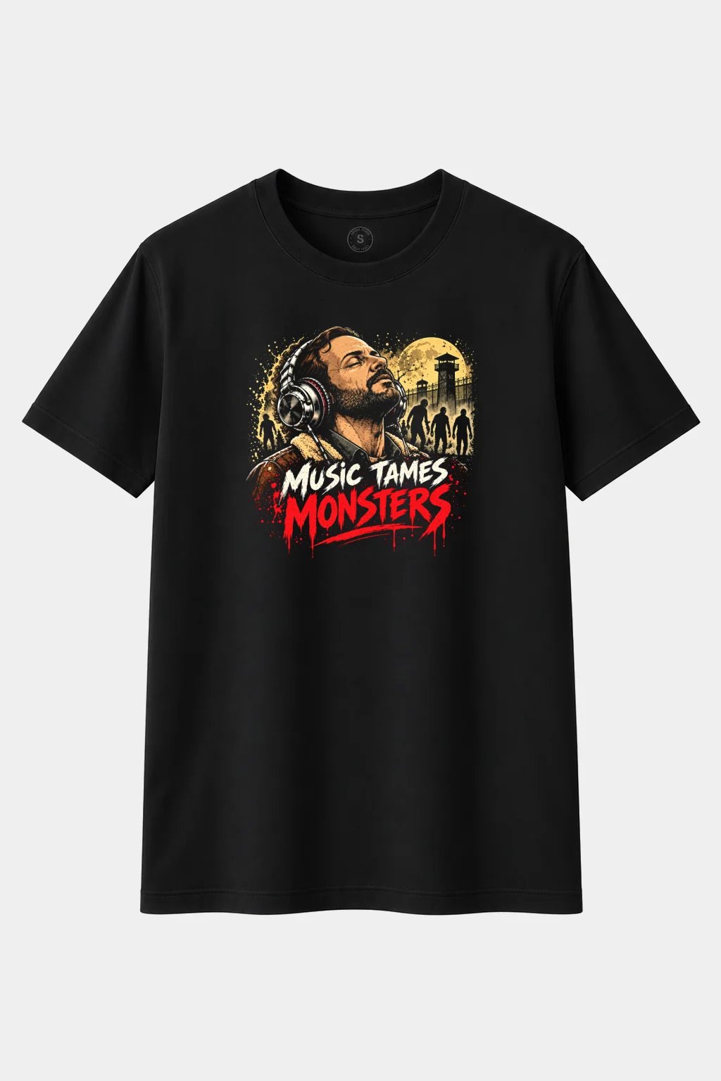 Camiseta Music Tames Monsters – La Música Amansa a las Bestias - imagen 1