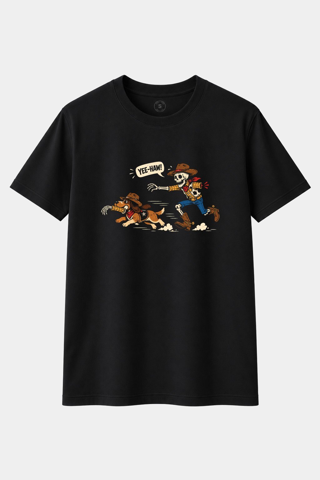 Una camiseta de Halloween Social Club para quienes buscan camisetas Halloween originales, camisetas divertidas, camisetas de esqueletos, camisetas de piratas y camisetas de humor gráfico. - imagen 1