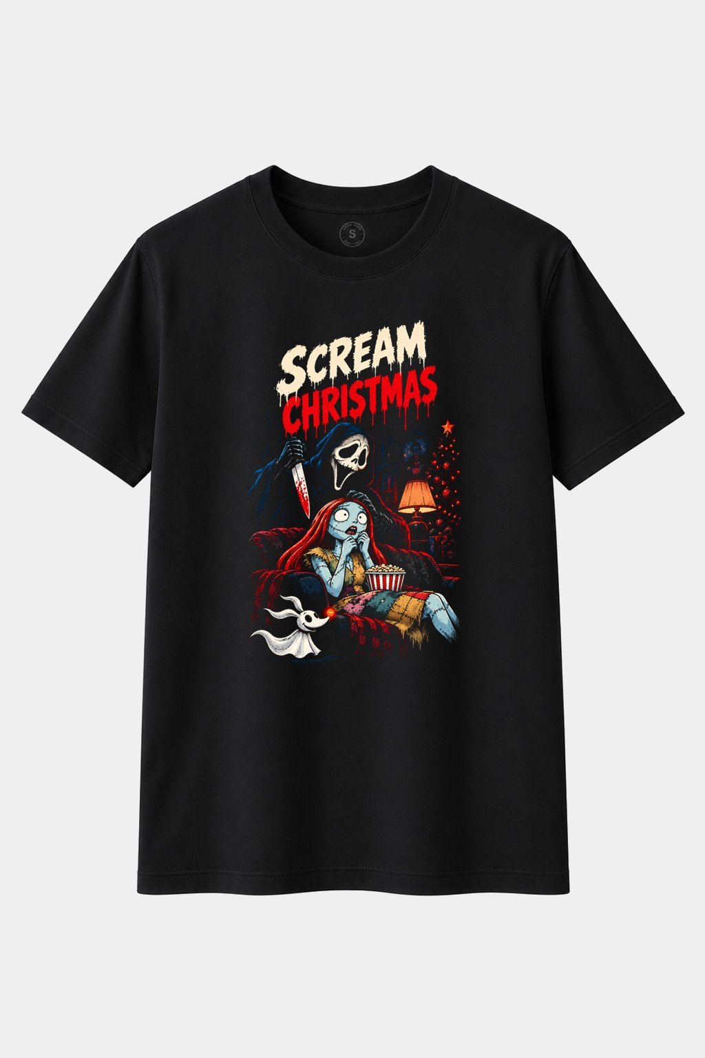 Camiseta Scream Christmas – Pesadilla antes de Navidad - imagen 1