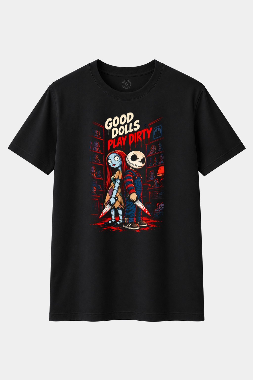 Camiseta Good Dolls Play Dirty – Muñecos Diabólicos - imagen 1