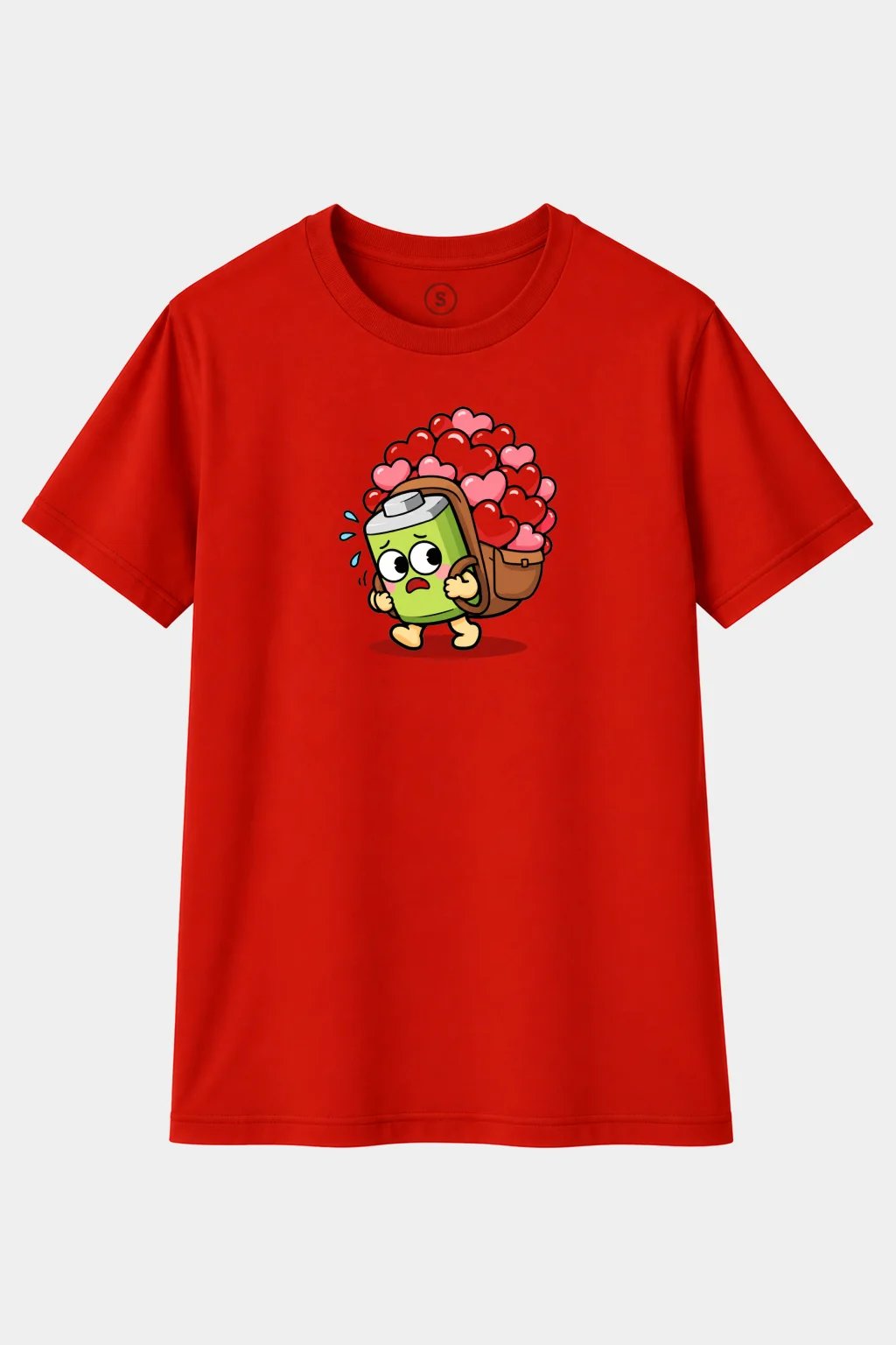 Camiseta Carga Emocional – Demasiado Amor Encima - imagen 1