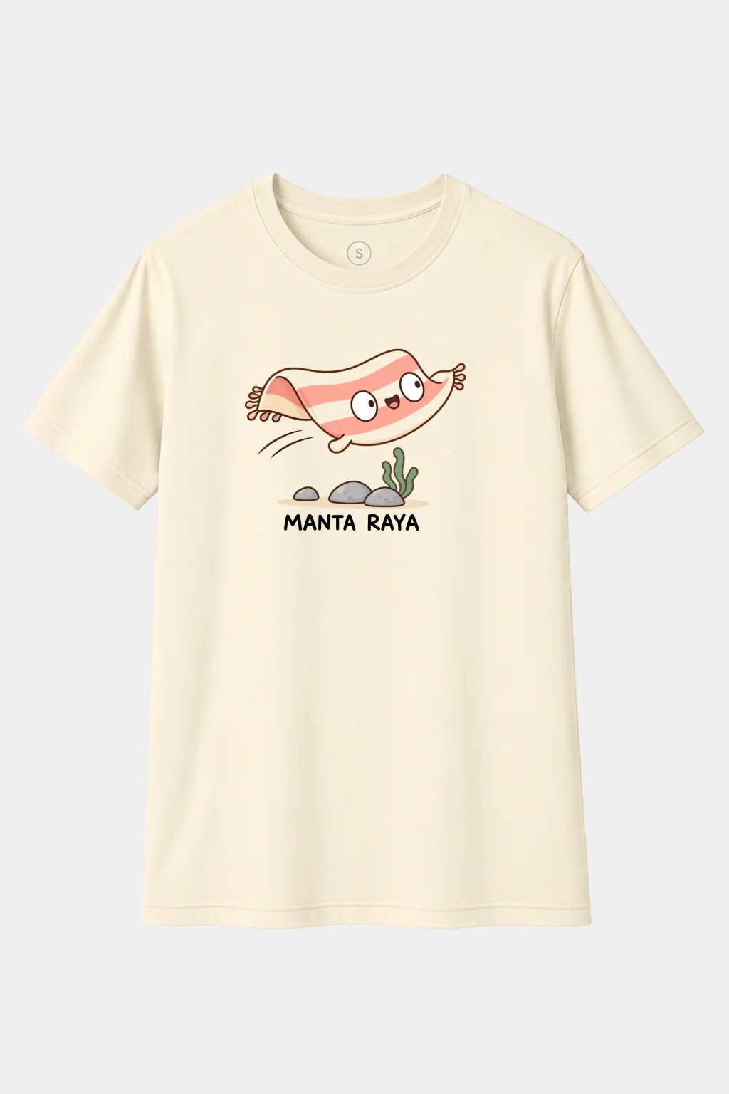 Camiseta Manta Raya – Humor de Animales y Juego de Palabras - imagen 1