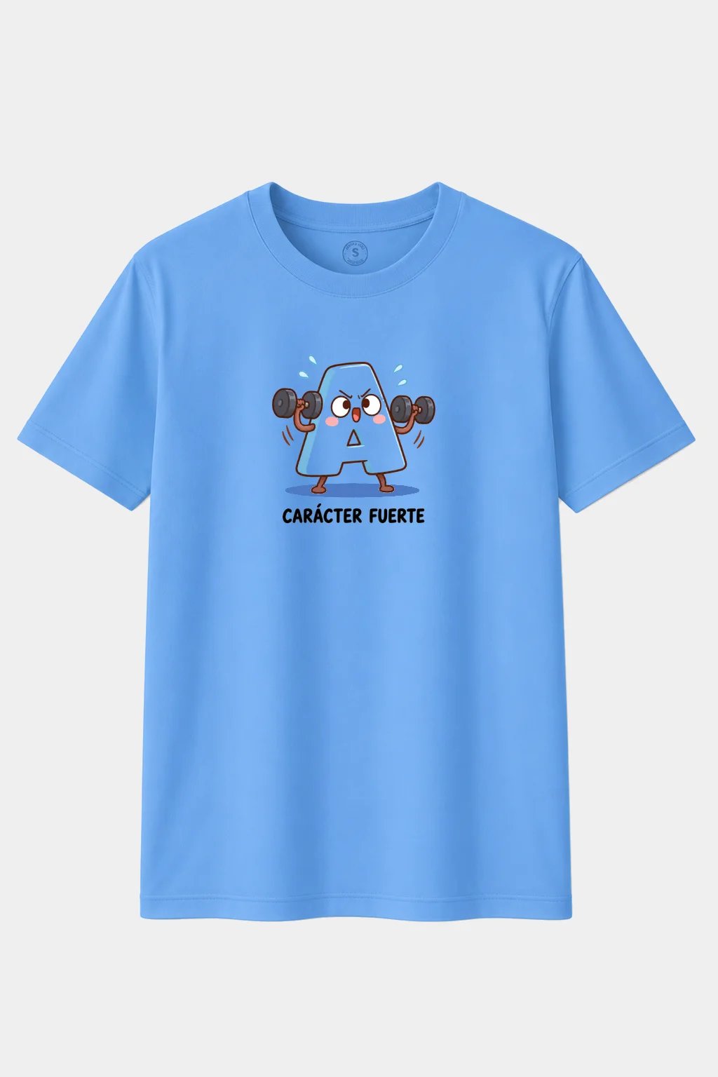 Camiseta Carácter Fuerte – Pesas - imagen 1