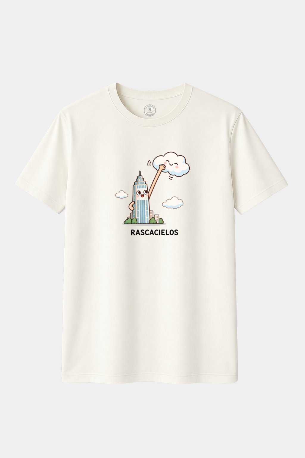 Camiseta Rascacielos – Humor de Arquitectura y Juego de Palabras - imagen 1