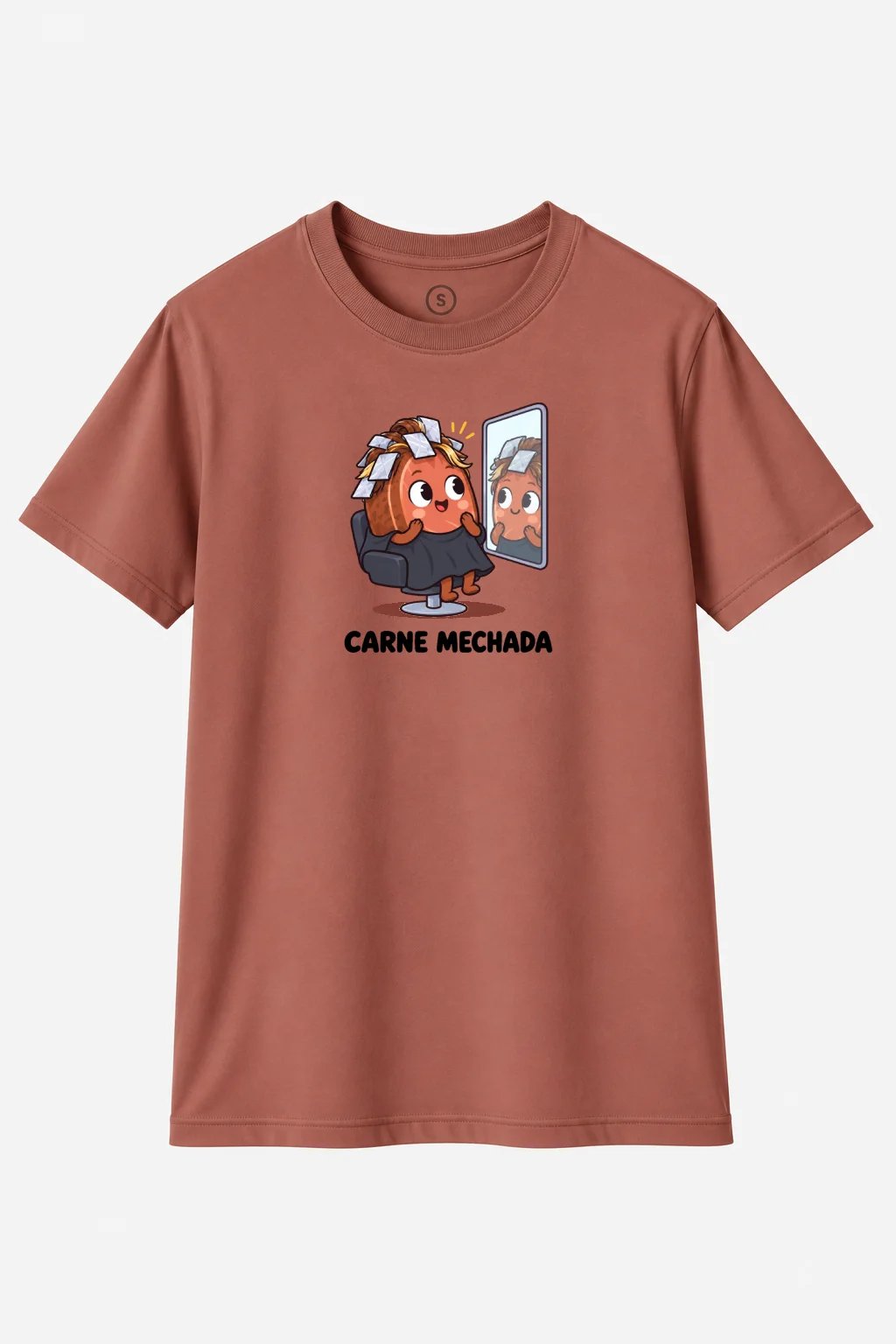 Camiseta Carne Mechada – Humor, Juego de Palabras y Diseño Divertido - imagen 1