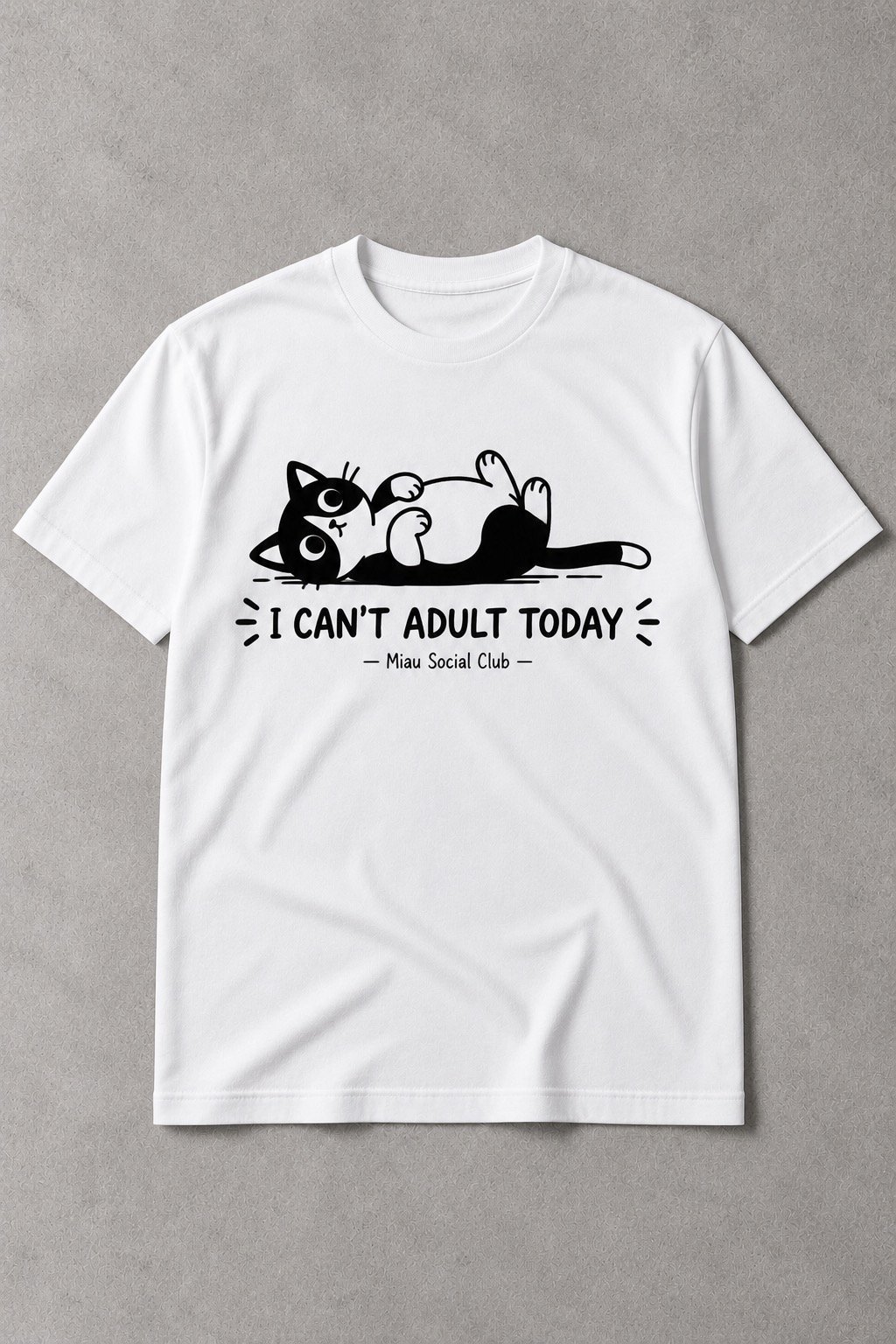 Camiseta I Can’t Adult Today - imagen 1