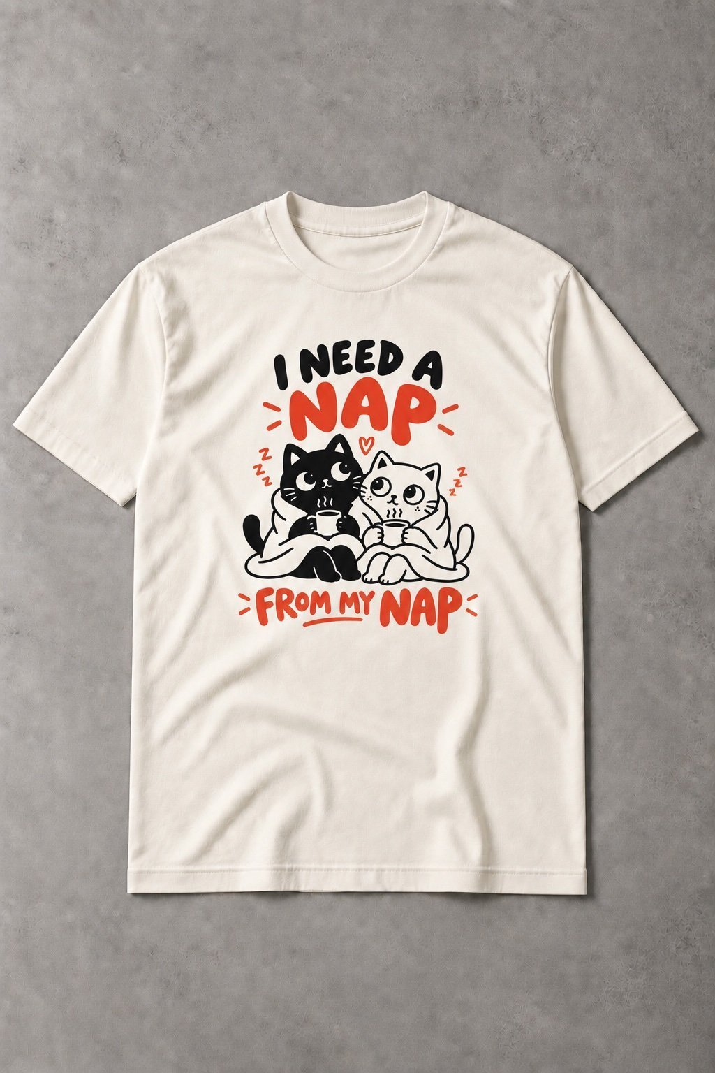 Camiseta I Need a Nap From My Nap - imagen 1