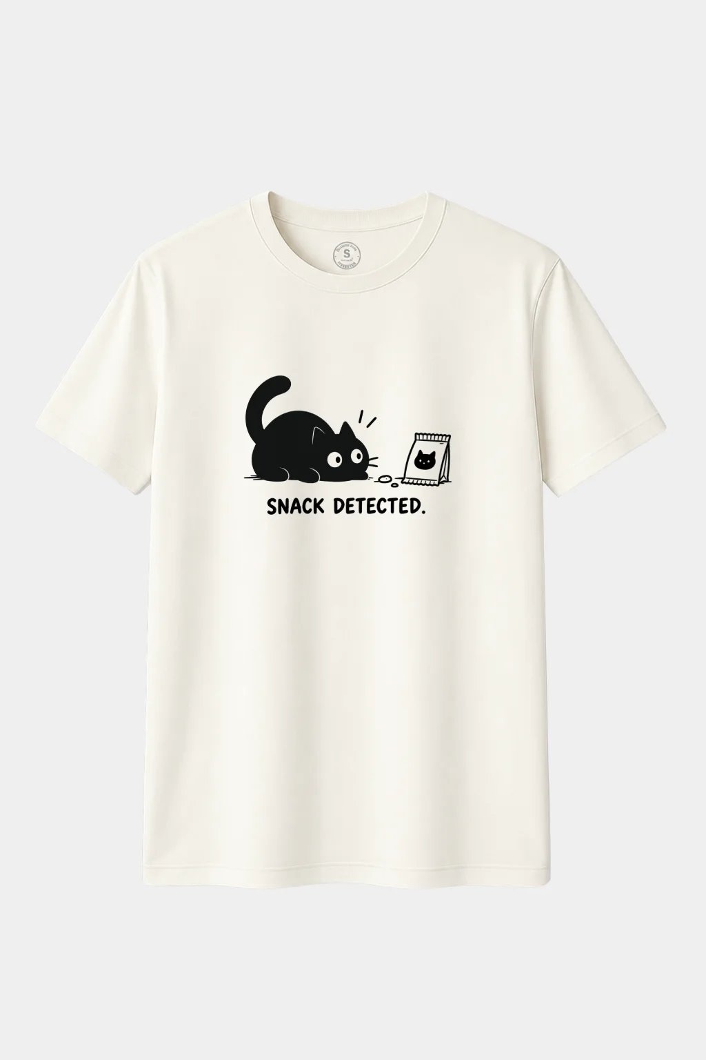 Camiseta Snack Detected – Radar Gatuno Activado - imagen 1