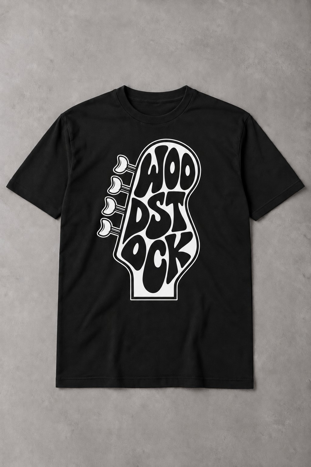 Camiseta Woodstock Cádiz Guitar 70s - imagen 1