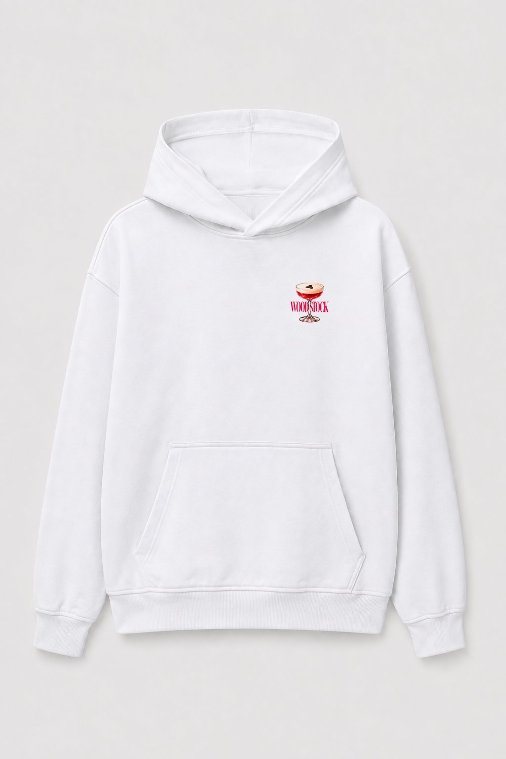 Sudadera Woodstock Cádiz Cocktail & Billar Blanca - imagen 2