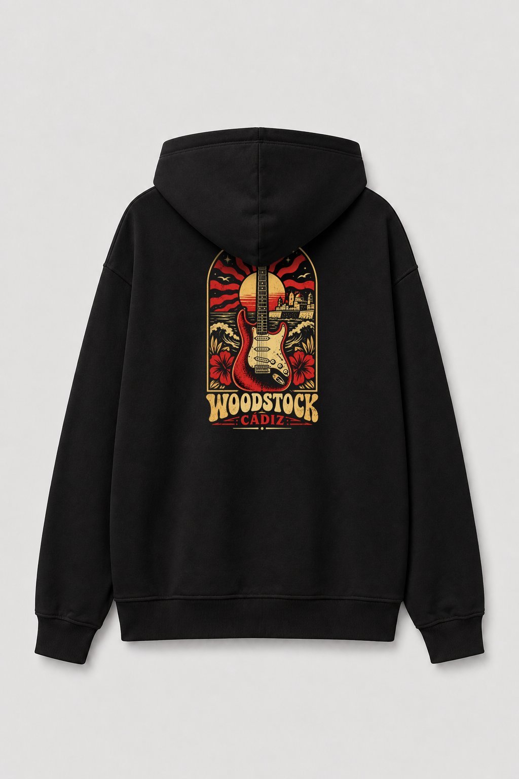 Sudadera Woodstock Cádiz Sunset Guitar - imagen 1